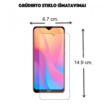 Apsauginis stikliukas telefonui (Redmi 8/Redmi 8A) Apsauginis stikliukas telefonui (Redmi 8/Redmi 8A)